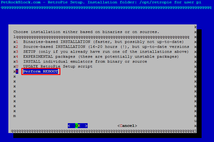 retropie-setup-reboot